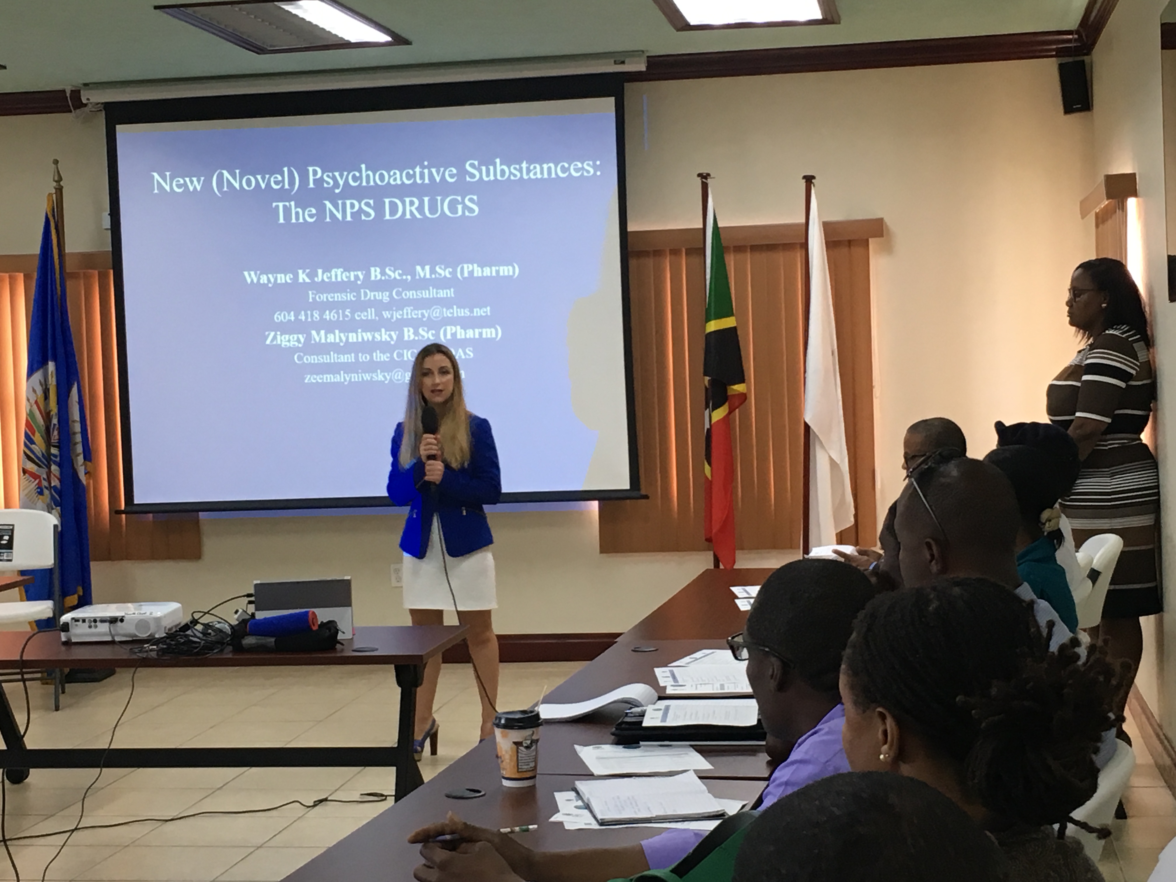 OAS/CICAD Seminar on the Control of Chemicals Used In The Producation Of Illicit Drugs and Synthetic Drugs held in St Kitts and Nevis - April 3-5, 2018(April 11, 2018)